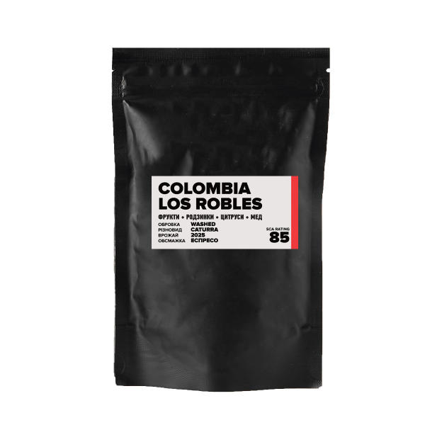 Ground Colombian coffee, 100 g