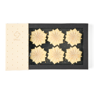 Chocolate candies Snowflakes