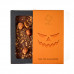 Milk chocolate with hazelnuts and salted caramel Halloween