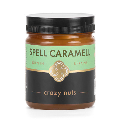 Caramel with hazelnuts, 250 g