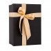 Large black gift box with magnet