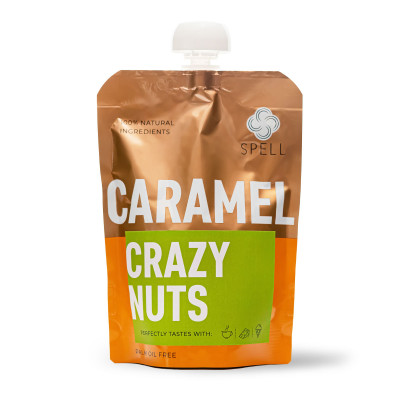 Caramel with hazelnut, 260 g