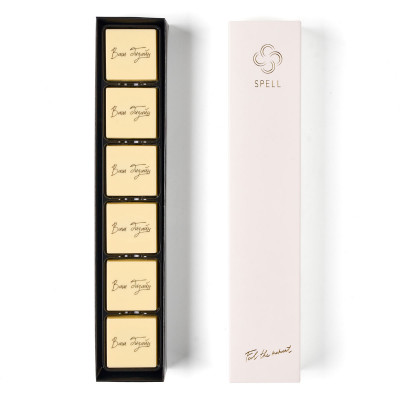 Set of Tiramisu candies with printing (your design)