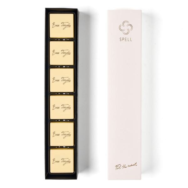 Set of Tiramisu candies with printing (your design)