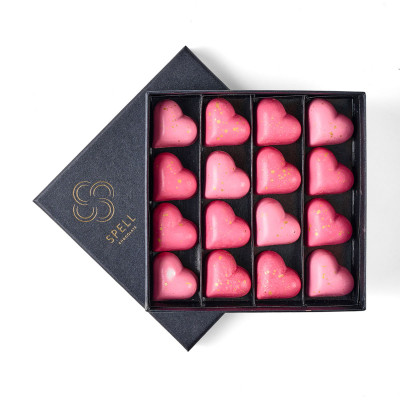 Set of candies Sparkling heart