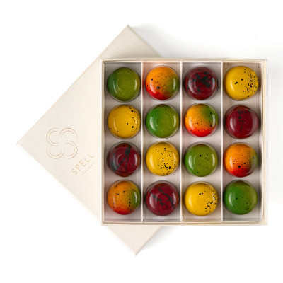 Set of sweets Fruit assortment