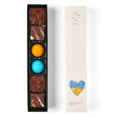 Set of chocolate sweets Sweetheart