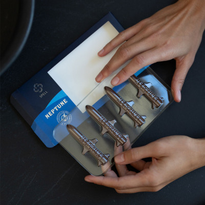 NEPTUNE sweets made of milk chocolate