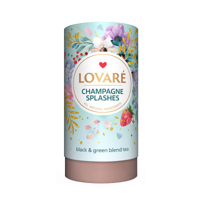 Lovare champagne splashes tea