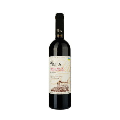 Dry red wine Villa Tinta Odesa Black