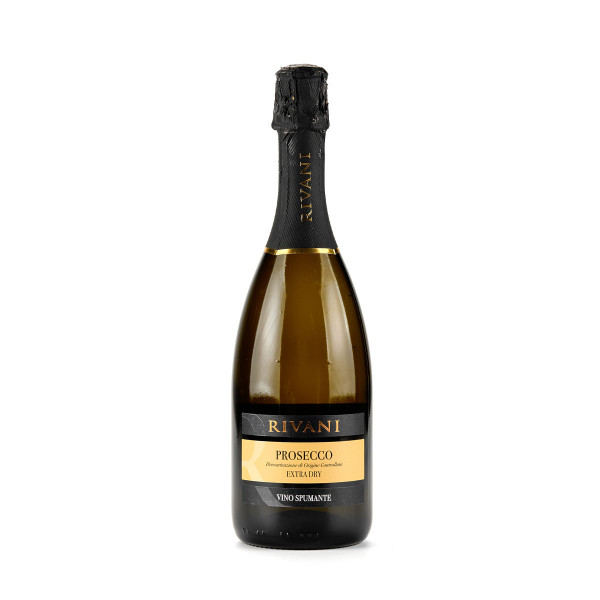 Dry white sparkling wine Rivani Prosecco