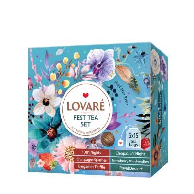 Collection of teas Fest Tea Set Lovare